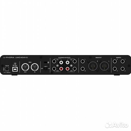 Продам аудиоинтерфейс Behringer UMC404HD