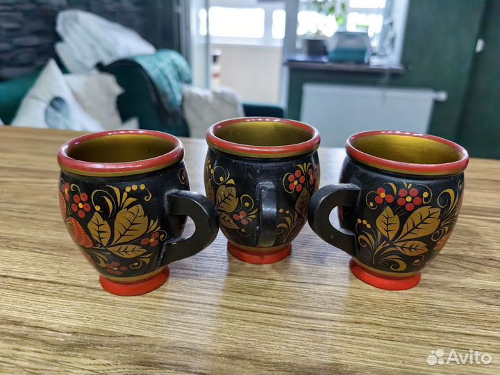 Посуда хохлома СССР