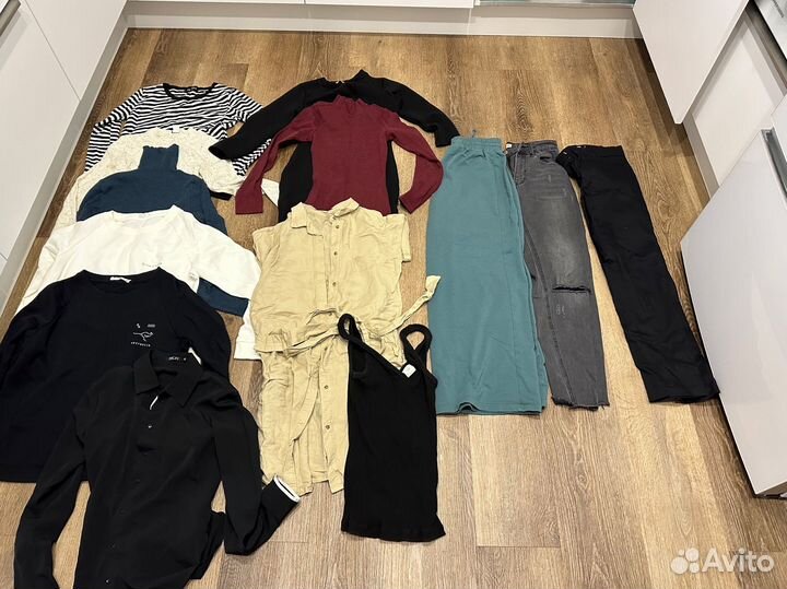 Женские вещи пакетом xs-s