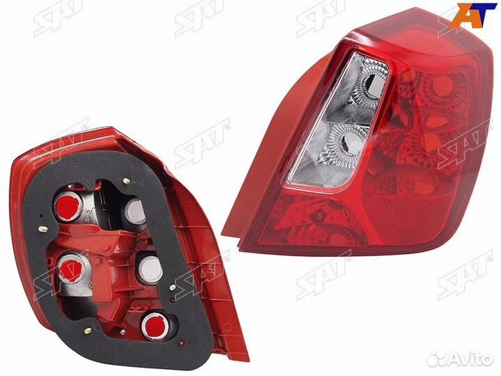 Фонарь задний правый chevrolet lacetti седан Daewo