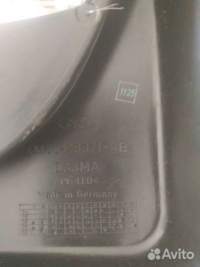Задний брызговик Форд Фокус 2