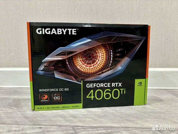 Видеокарта Gigabyte RTX 4060 Ti Windforce OC 8GB