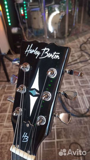 Гитара Harley Benton DC-200 BK