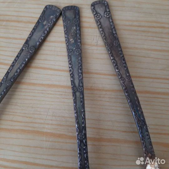 Набор чайных ложек мельхиор СССР 12 предметов