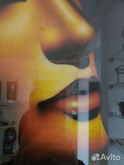 Картина на папирусе, рамка