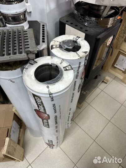 Труба сэндвич для дымохода 115 нерж супервул