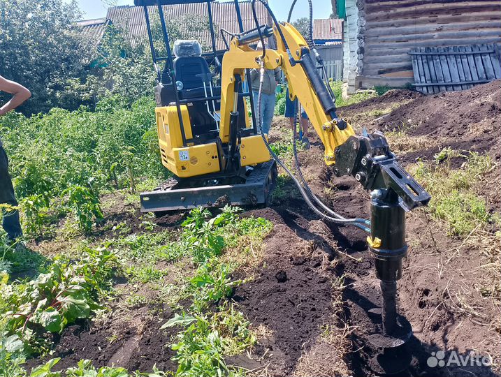 Услуги мини-экскаватора