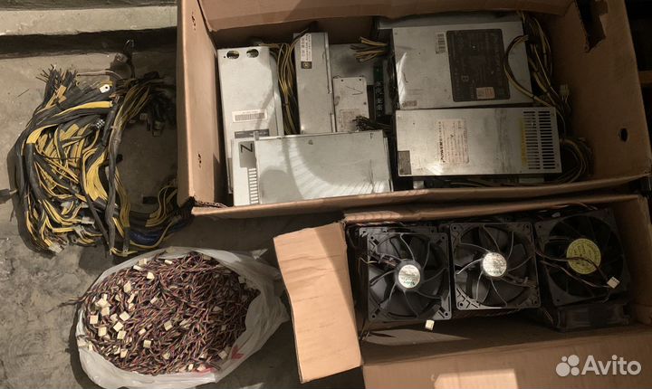 Комплектующие для asic s9