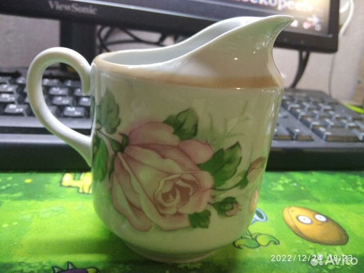 Молочники сливочники посуда СССР