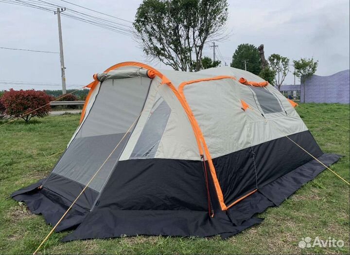 4-х местная палатка туристическая для отдыха