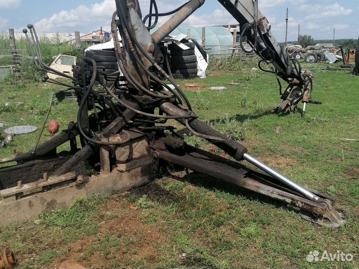 Грейферный погрузчик