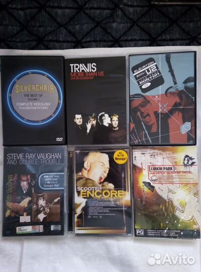 BLU-RAY DVD диски музыкальные