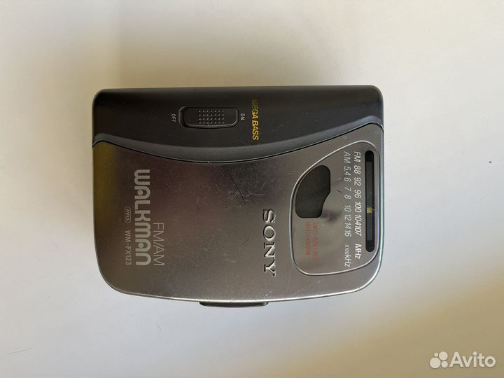 Кассетный плеер sony walkman wm-fx123