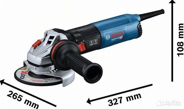 Ушм bosch GWS 14-125 S
