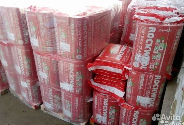 Роквул Rockwool Скандик Баттс 600х800х50 мм