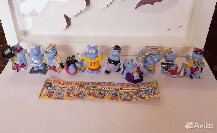 Коллекционные фигурки из киндер сюрприз 90х