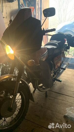 Ветровой оптекатель, щитки на иж