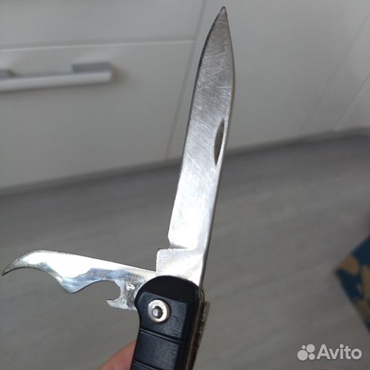 Нож перочинный с глухарем и оленем