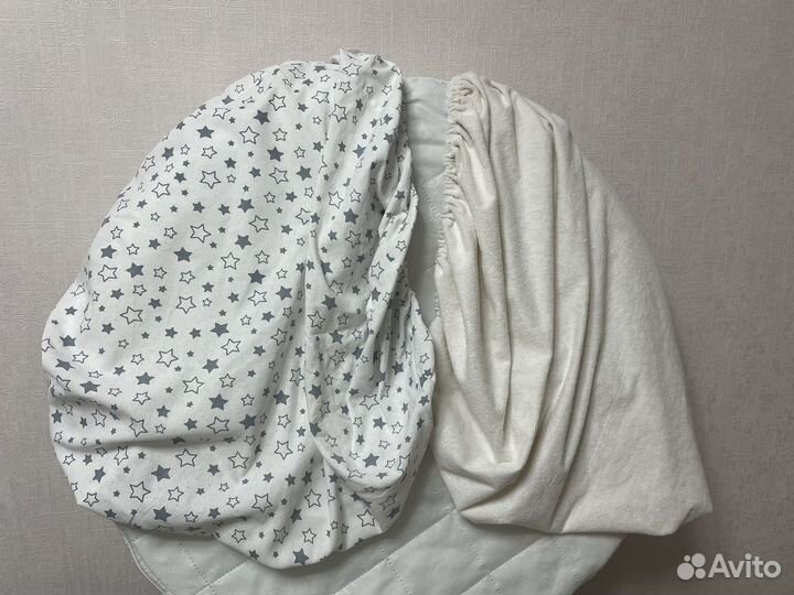 Круглый матрас детский 75 на 75