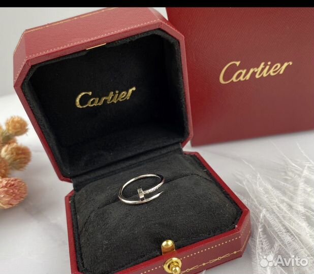 Cartier кольцо гвоздь