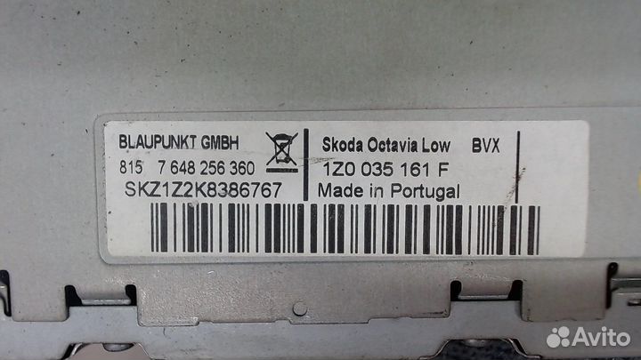 Магнитола Skoda Octavia (A5), 2010