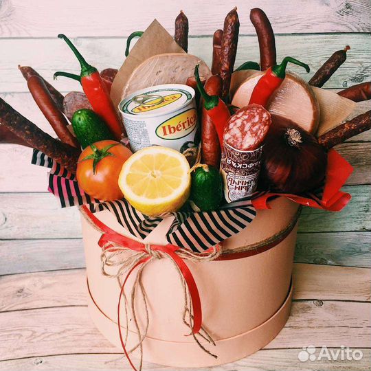 Мужские букеты съедобные