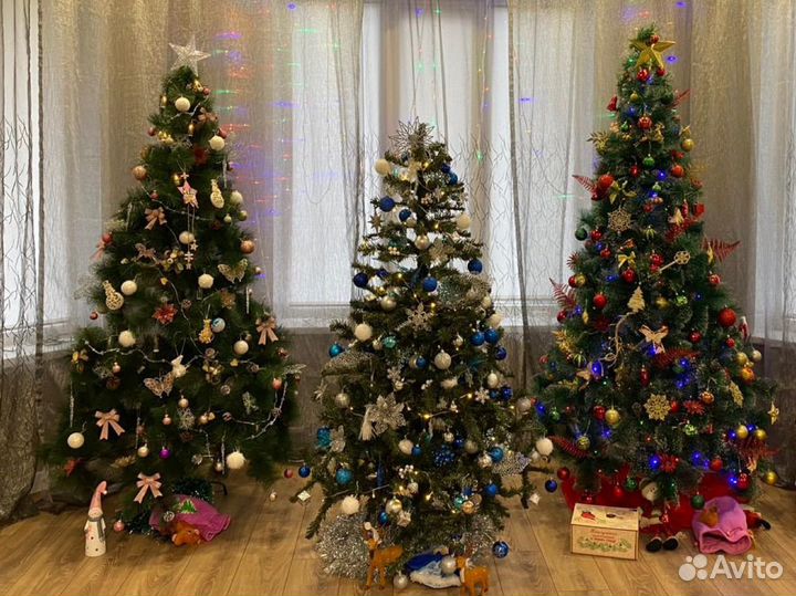 Ёлки и ёлочные игрушки