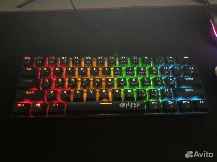 Игровая механическая клавиатура Hiper MK-1 Spike