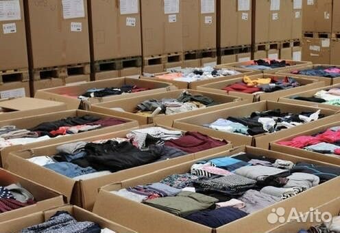 Женские вещи оптом коробка