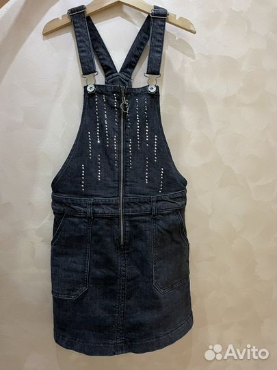 Джинсовый сарафан для девочки