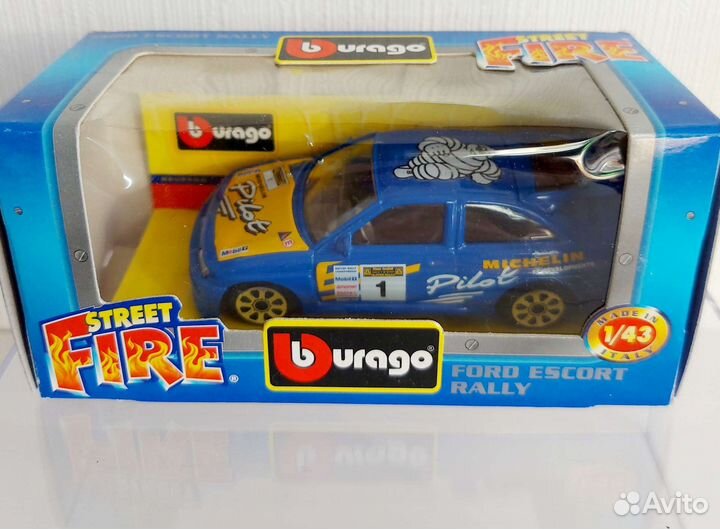 Ford Escort Rally Bburago 1 43 Италия