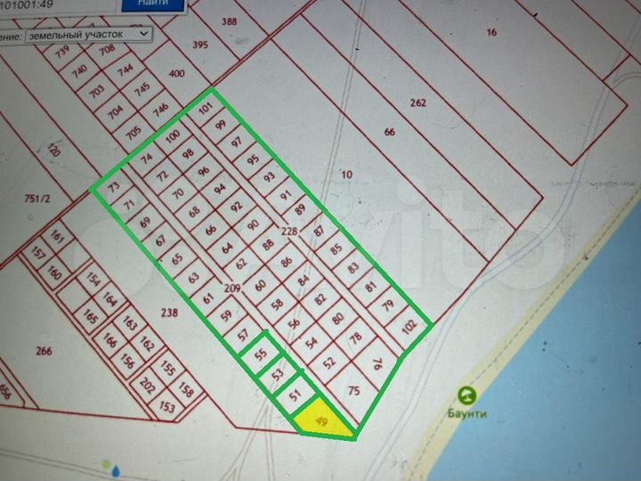 Участок 6,4 сот. (СНТ, ДНП)