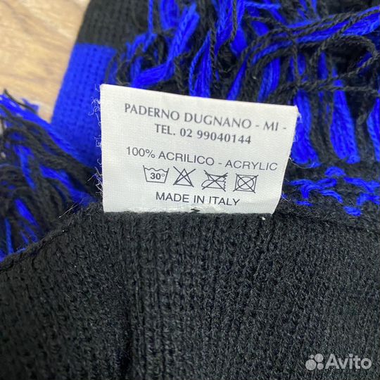 Inter Milan Шарф Сделан в Италии Оригинальный