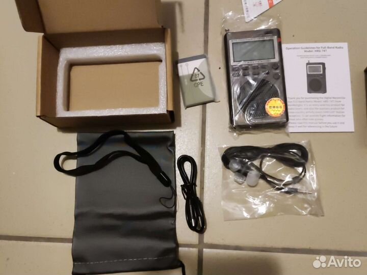 Радиоприемники HRD-747 с кейсом