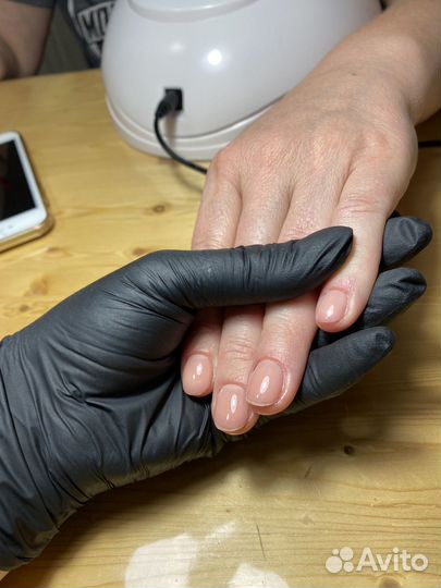 Маникюр с покрытием гель лак