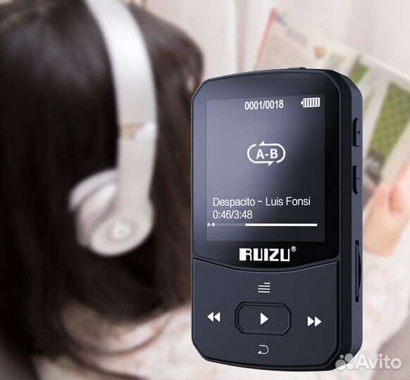Плееры Ruizu X52 (Buetooth 5.0, 8 Gb). Новые