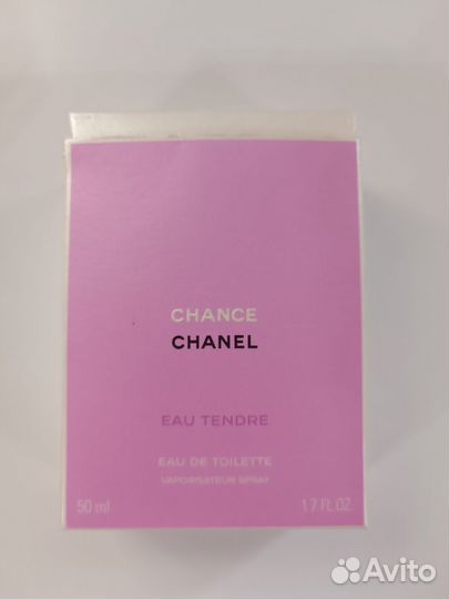 Туалетная вода chanel chance eau tendre