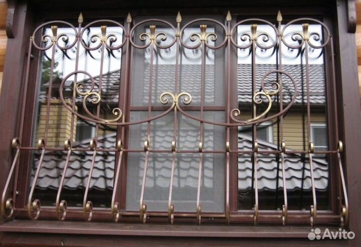 Металлические решетки на окна art.R 23