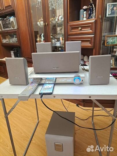 Домашний кинотеатр samsung экстра звук. как новый