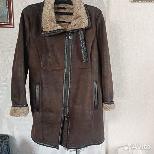 Дубленка женская 48 50 размер