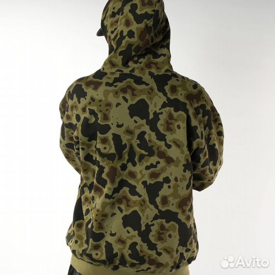 Зип худт CavEmpt зелёное Bape style