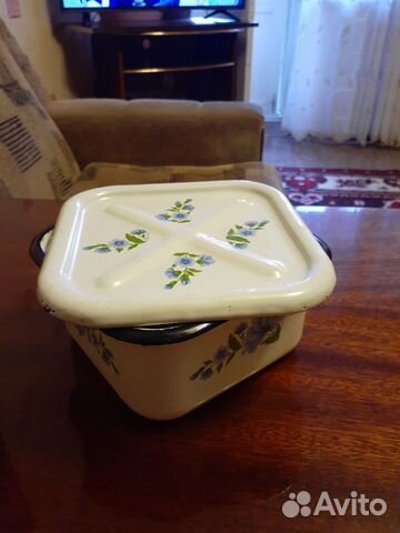 Эмалированная посуда СССР новая