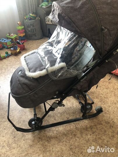 Санки коляска ника