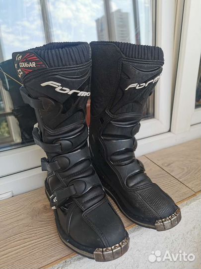 Мотоботы кроссовые детские