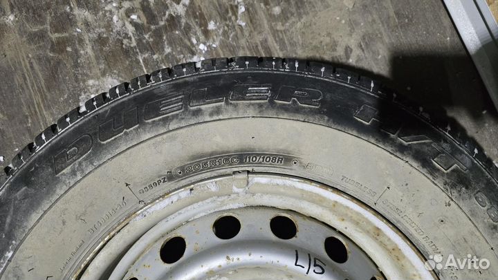 Б/У Б/У Колесо запасное 205 R16 L200/5 mitsubishi