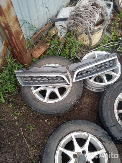 Рестайлинг решетка нисан марчь