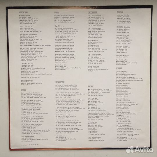 Amanda Lear - I Am A Photograph, Germany