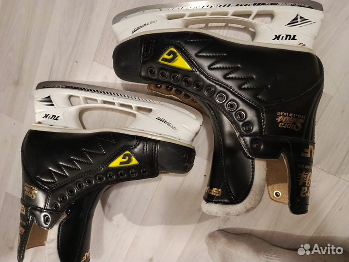 Коньки хоккейные Граф(Graf) 704 топ лайт