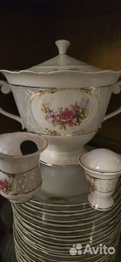 Столовый сервиз Коростень 80 предметов