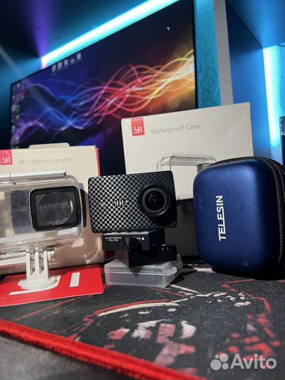 Экшн камера xiaomi yi 4k +